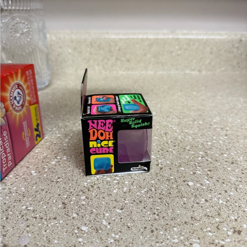 Nice Cube Purple Super Solid Squish Toy